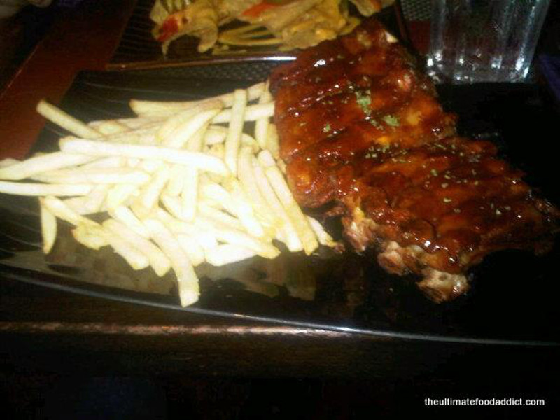 Joe Mama's Spanish Baby back ribs
