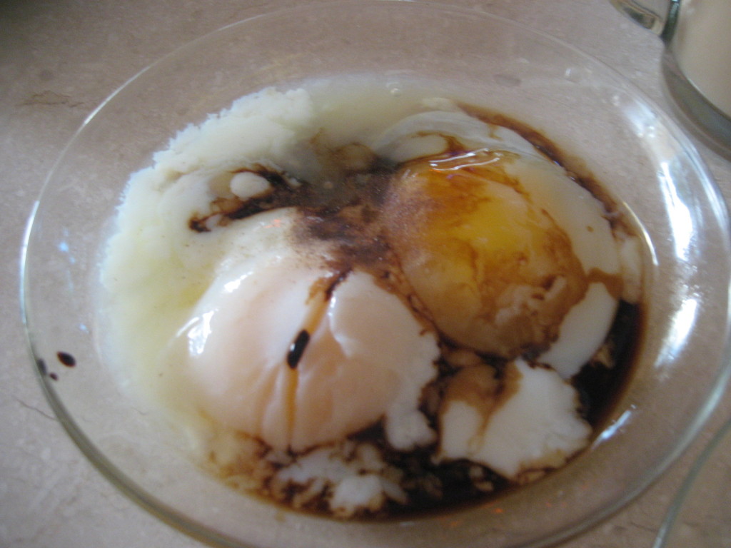 Soft-boiled eggs