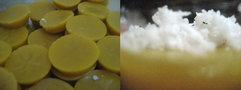 Cuchinta and grated coconut