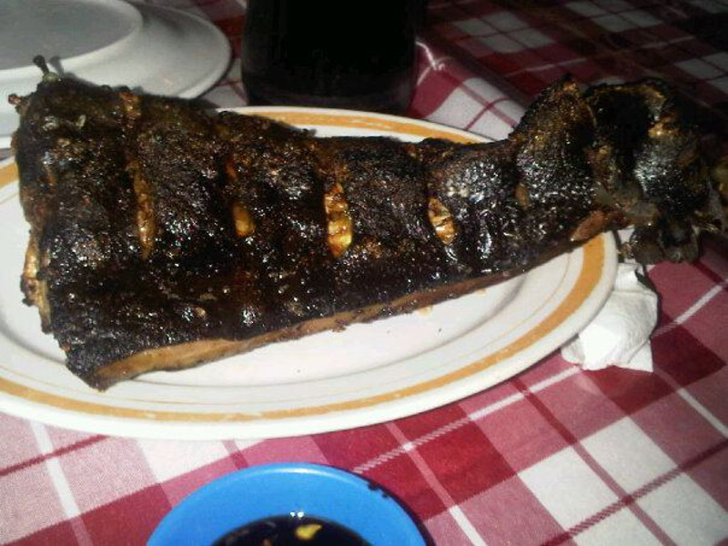 Grilled Tuna Tail