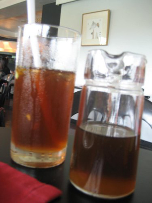 House Iced tea and honey