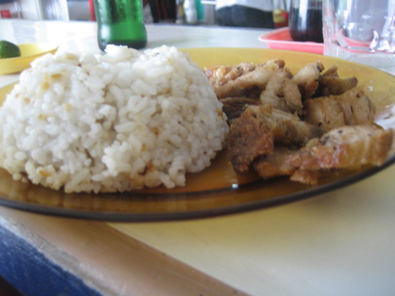 Lekasi (lechon kawali and sinangag)
