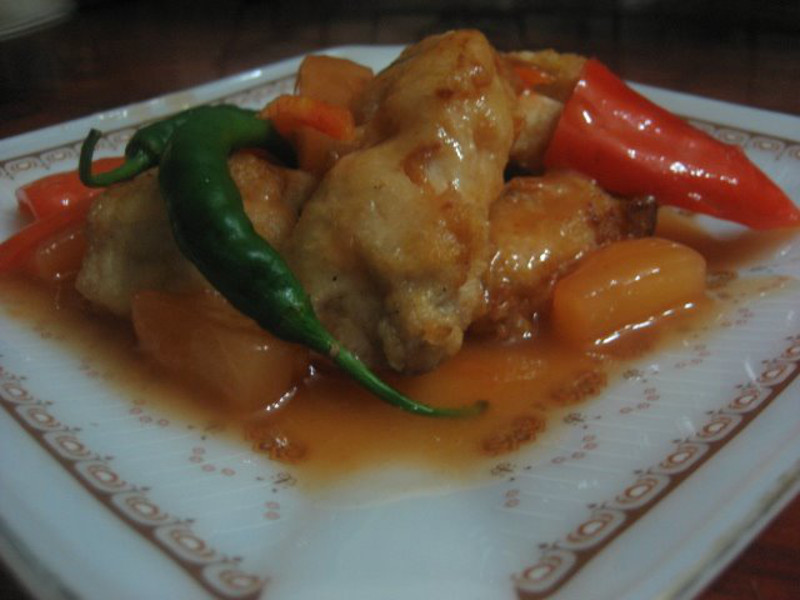 Sweet and sour Fish fillet